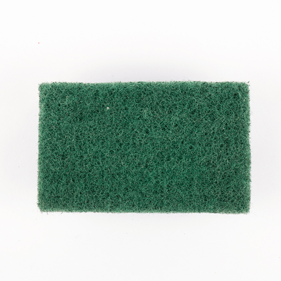 Juna- Nylon Scrub Pads (10cm X 15cmX.9cm X 12Pcs-Green)